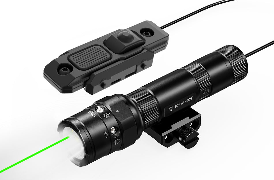 RL900G Rifle Light with Picatinny Mount + White & Green Laser